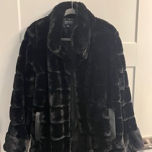 Womens Faux Fur Coat